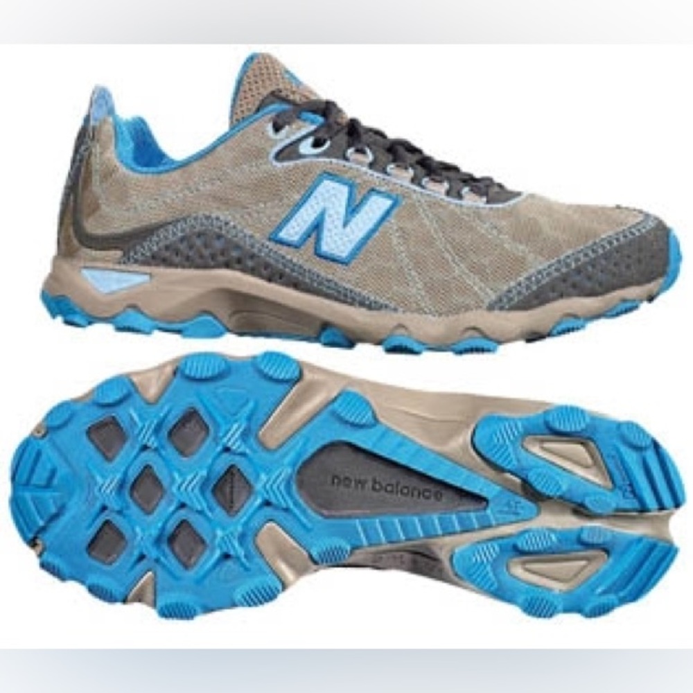 New Balance 790 Running Shoes WR790OB Tan Blue Brown‎ 9.5